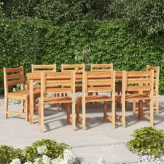 vidaXL length, 8x chair + table Garden Patio Dining Set