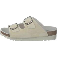 Scholl Femme Sandales Scholl Ilary Velvet Pearlwhite Sandalias - Beige