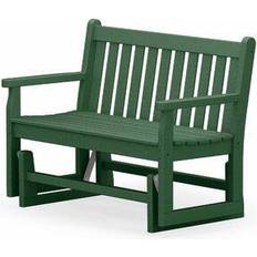 Plastic Outdoor Sofas & Benches Polywood Traditional 48-inch Garden Bench