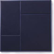 Blue Notice Boards Please Wait to be Seated Medium Navy Blue Notice Board