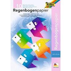 Seiden- & Krepppapier Folia folia Tonpapier Regenbogen 100 g/qm 10 St