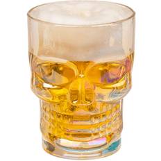 Northix Køkkentilbehør Northix Ølglas Kranium Skinnende Drikkeglas 50cl