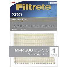 3M filtrete 16x20x1, clean living dust reduction furnace filter, 300 mpr -8 pk