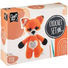 Håndarbeidssett Craft ID Crochet kit fox, 13x8.5x17cm K-CR1700/GE