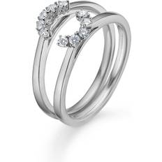 Mads Z Crown Tiara Ring - White Gold