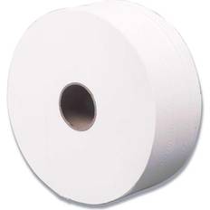 Abena Toiletpapir Abena Jumborulle 2-lags Midi 380m 9cm Ø26cm nyfiber