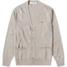 Men - XXS Cardigans Maison Kitsuné Fox Head Patch Classic Cardigan