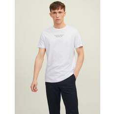 Jack & Jones Logo Print Cotton T-Shirt with Crew