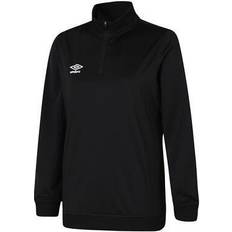 Umbro Women Jumpers Umbro Womens/ladies Club Essential Half Zip Sweatshirt vermillion
