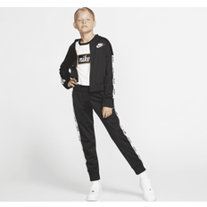 Børnetøj Nike Sportswear-tracksuit til piger sort