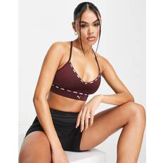 Rosso Reggiseni Puma Low Impact Strong Strappy Aubergine Female