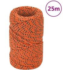 vidaXL Bootsseil Orange 2 mm 25 m Polypropylen orange