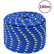 Blue Boat Bottom Paints vidaXL Boat Rope Blue 14 mm 100 m Polypropylene blue