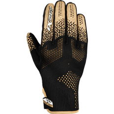 Ixflow Knit Ladies Motorcycle Gloves - Black/Gold