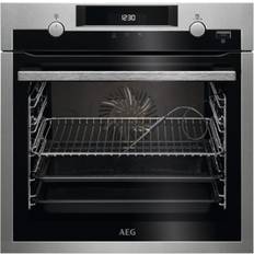 Built in Ovens - Pyrolytic - Steam Cooking AEG BPS555060M SteamBake Black