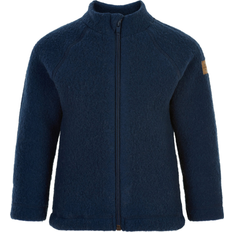 Mikk-Line Baby Wool Jacket - Bleu