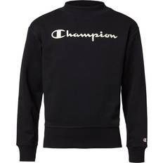 Gutter Collegegensere Champion Crewneck Sweatshirt Børn Sort 155