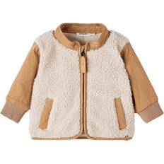 1-3M Indumenti in pile Name It Teddy Jacket - Fog (13217153)