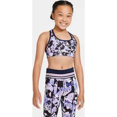 Tops Nike Swoosh Flower Reversible Junior Tops - Blue