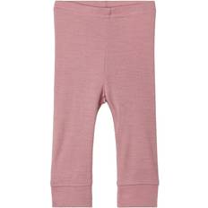 Name It Bambino Pantaloni Name It Willit Wool Legging Red Unisex Ropa