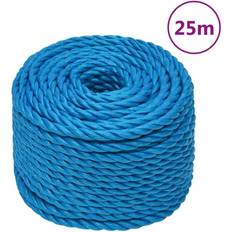 Recinzioni a Maglie vidaXL Corda da Lavoro Blu 16 mm 25 m in Polipropilene