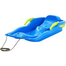 Playground sale vidaXL Sledge with Brakes Blue 87x40x18 cm Polypropylene