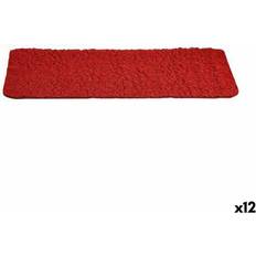 Red Entrance Mats Gift Decor Red PVC Doormat 70 x 40 cm 12 Units Red cm
