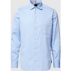 HUGO BOSS Skjorter HUGO BOSS Regular-fit shirt in cotton dobby