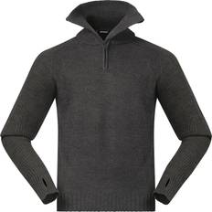 Bergans Man Tops Bergans Ulriken Jumper - Solid Dark Grey