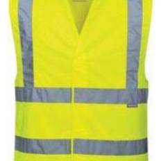 Portwest Työliivit Portwest Hi-Vis-liivi m/skulderrefleks gul 4XL/5XL kl