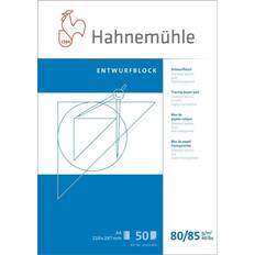 Hahnemuhle Ritpapper transparent, Tracingpapper, block Diamant Smooth 80/85g, A4 210x297mm 50 ark