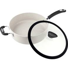 Beige Other Sauce Pans Ozeri Stone Earth with lid 1.32 gal