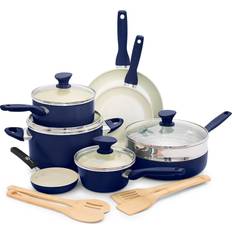 GreenPan Rio Healthy Cookware Set with lid