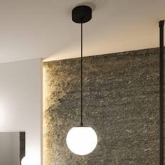 Paulmann Lustres Paulmann Gove Suspension LED IP44 1 Lampe Noir Mat Satin Lustre