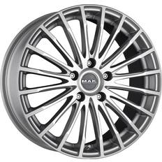 Bilfelger Mak Fatale Silver 7.5x17 5x108 ET35