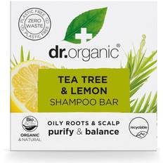 Dr. Organic Shampoos Dr. Organic Tea Tree & Lemon Shampoo Bar 75G
