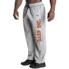 Gasp Bukser & Shorts Gasp Division Sweatpant, Light Grey Melange/Flame