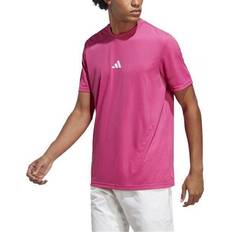 Adidas court dam pink adidas Padel T-shirt Spring Court Pink/Blue Graphic