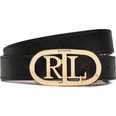 Oval Reversible Belt - Black