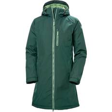 5XL - Femme Vestes Helly Hansen Long Belfast Winter Jacket Waterproof jacket Women's Darkest Spruce