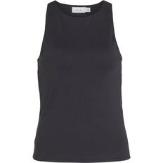 Vila Tanktops Vila Klassisches Tanktop mit Rundhalsausschnitt - Black