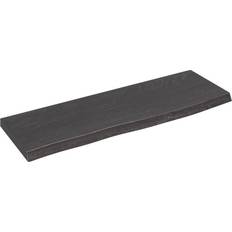 VidaXL Grey Table Tops vidaXL Dark Grey Wall Shelf 60 x 20 x 2 cm Table Top