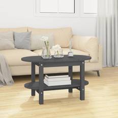 vidaXL grey, 80 Pine Coffee Table