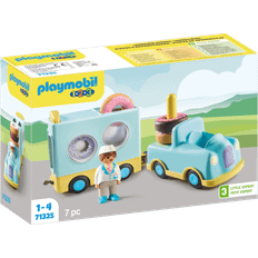 Plástico Conjuntos de juego Playmobil 1.2.3 Donut Truck