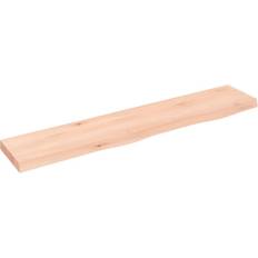 vidaXL 100 x 20 x 4 cm Massivholz Wandregal 100cm