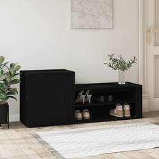 vidaXL Engineered Wood Organiser Shoe Rack