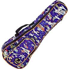 Blauw Hoezen Ortega KUB-SP-CC Gigbag for ukulele Spaceman