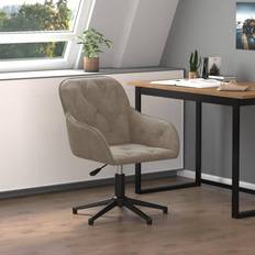 Gris Chaises de bureau vidaXL Pivotante Chaise de bureau