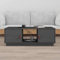 vidaXL 100x50x35 massivt fyrretræ Sofabord 50x110cm