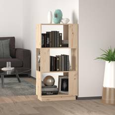 Møbler vidaXL 51x25x101 massivt fyrretræ Bogreol